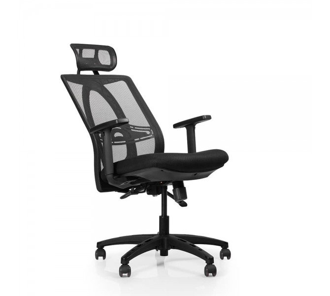 Купить кресло из сетки Barsky Black PL BB-02