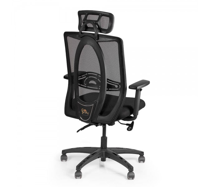 Купить кресло из сетки Barsky Black PL BB-02