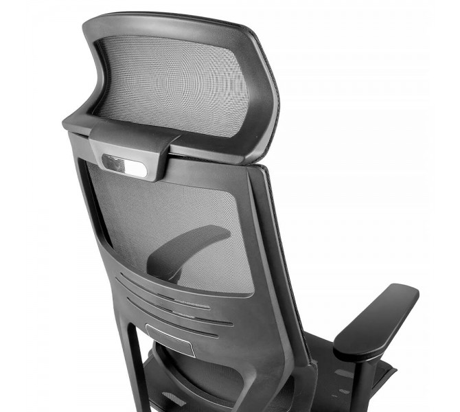 Купить сеточное кресло Barsky Black Сhrom New BB-04 для работы за компьютером