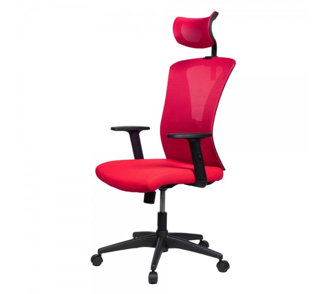 Купить сеточное кресло Barsky Mesh Black/Red BM-01 для офиса