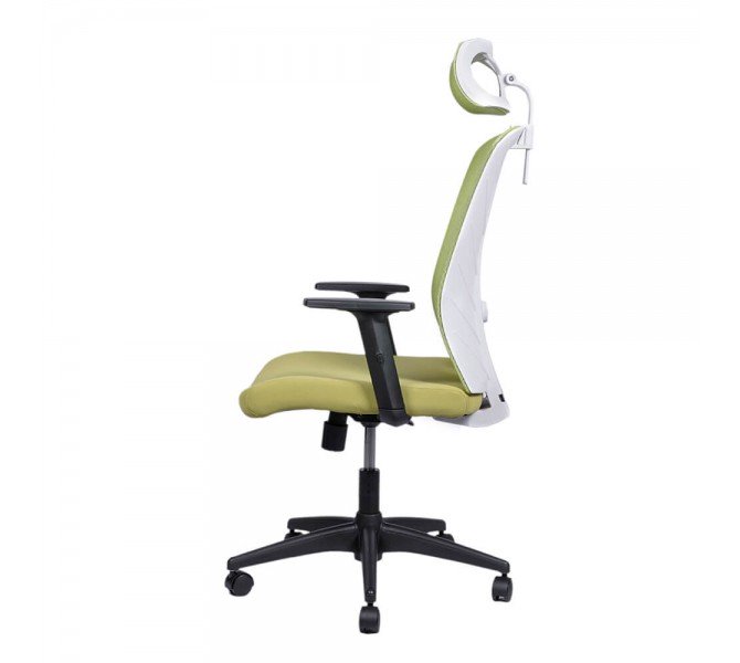 Купить сеточное кресло Barsky Mesh White/Green BM-06 для офис