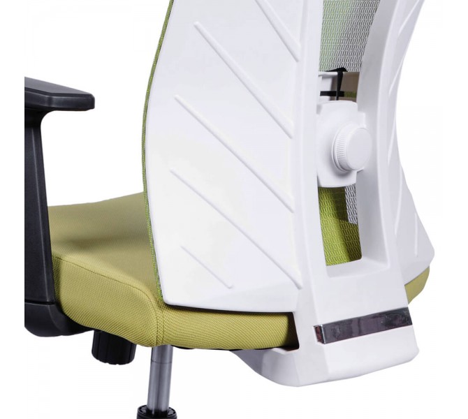 Купить сеточное кресло Barsky Mesh White/Green BM-06 для офис