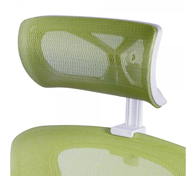 Купить сеточное кресло Barsky Mesh White/Green BM-06 для офис