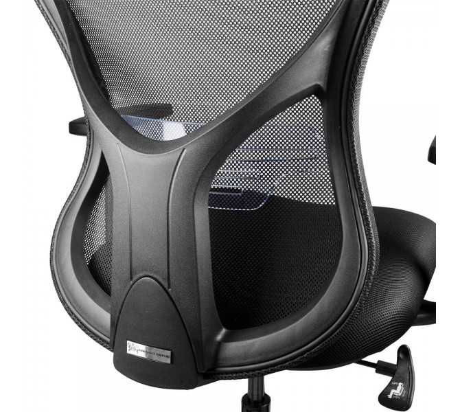 Купить эргономичное дышащее кресло Barsky Butterfly Black Fly-05 для офиса