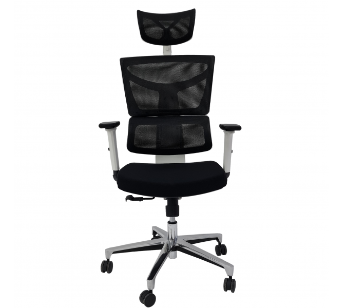 Купить кресло с гибкими регулировками Barsky ECO White G-11 slider
