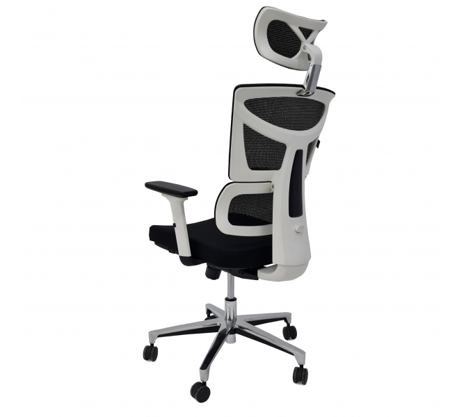 Купить кресло с гибкими регулировками Barsky ECO White G-11 slider