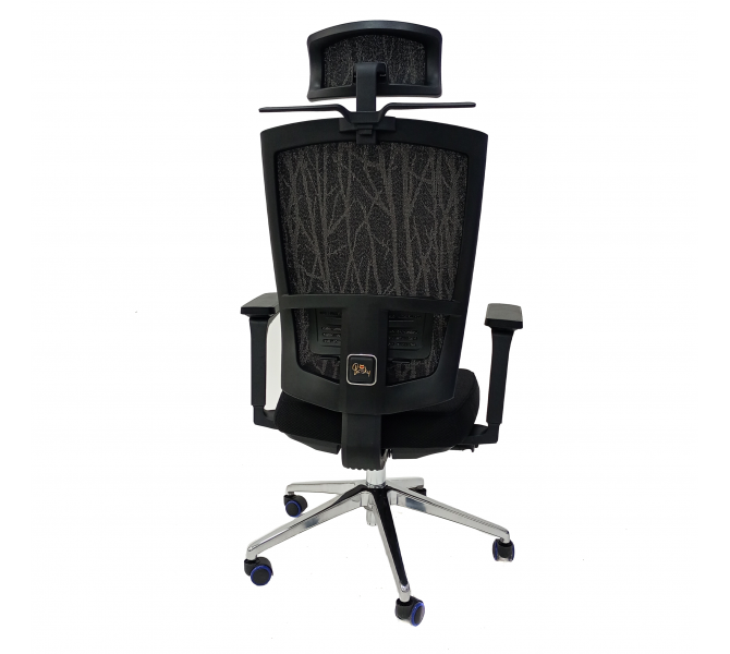 Купить кресло с гибкими регулировками Barsky ECO Grey G-3