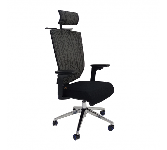 Купить кресло с гибкими регулировками Barsky ECO Grey G-3