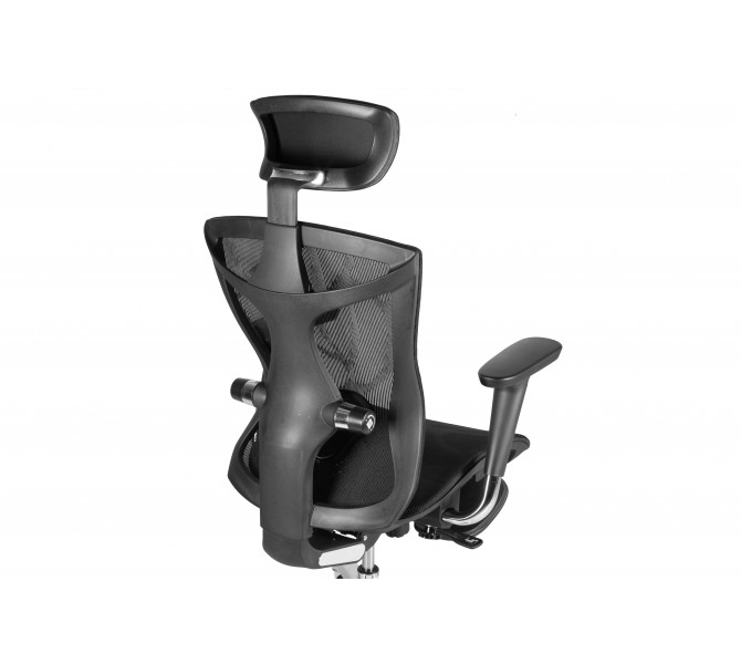 Купить кресло с гибкими регулировками Barsky Game Mesh Black GM-01