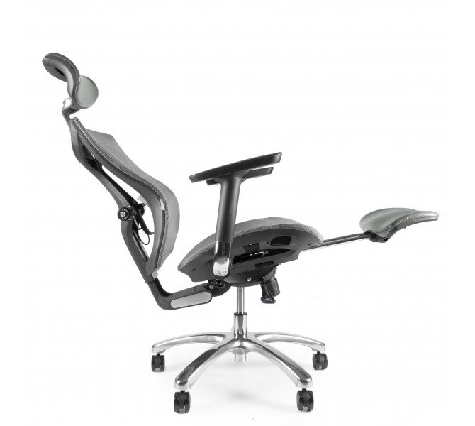 Купить кресло с гибкими регулировками Barsky Game Mesh Grey GM-02