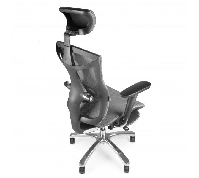 Купить кресло с гибкими регулировками Barsky Game Mesh Grey GM-02