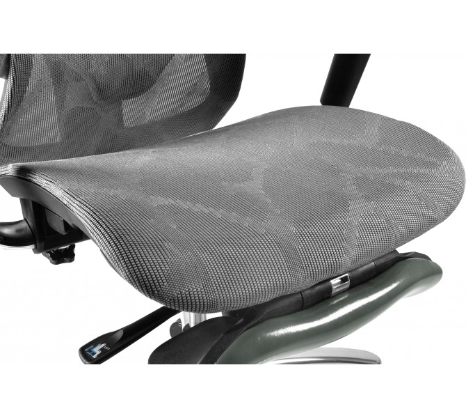 Купить кресло с гибкими регулировками Barsky Game Mesh Grey GM-02
