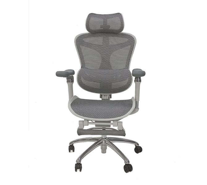 Кресло геймерское Barsky Game Mesh White GM-06