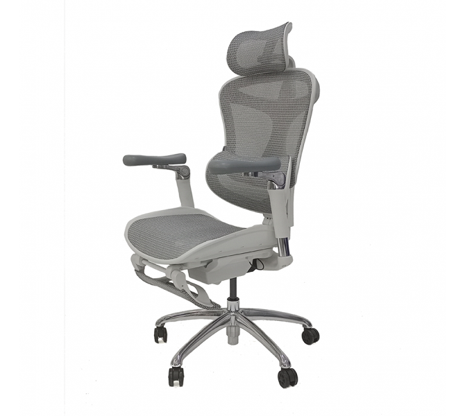 Кресло геймерское Barsky Game Mesh White GM-06