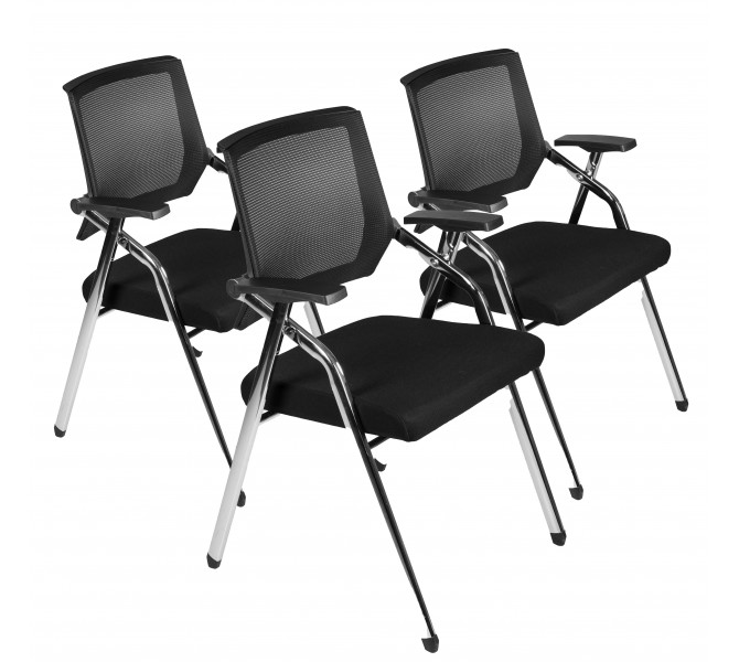 Комплект стульев BARSKY OFFICE CHROM SBOF-01CHR-3 