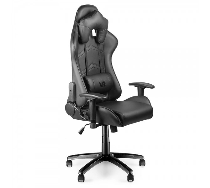 Купить однотонное черное кресло VR Sportdrive Game Black SD-30 для геймера