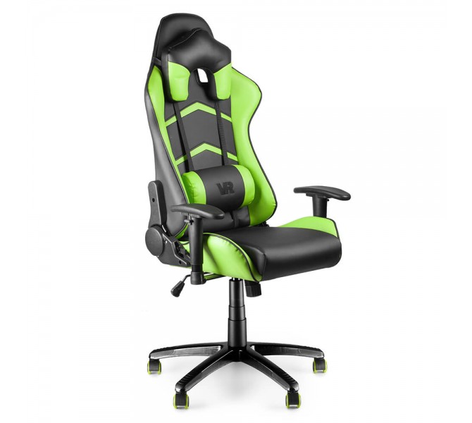 Купить яркое игровое кресло VR Sportdrive Game Green SD-31