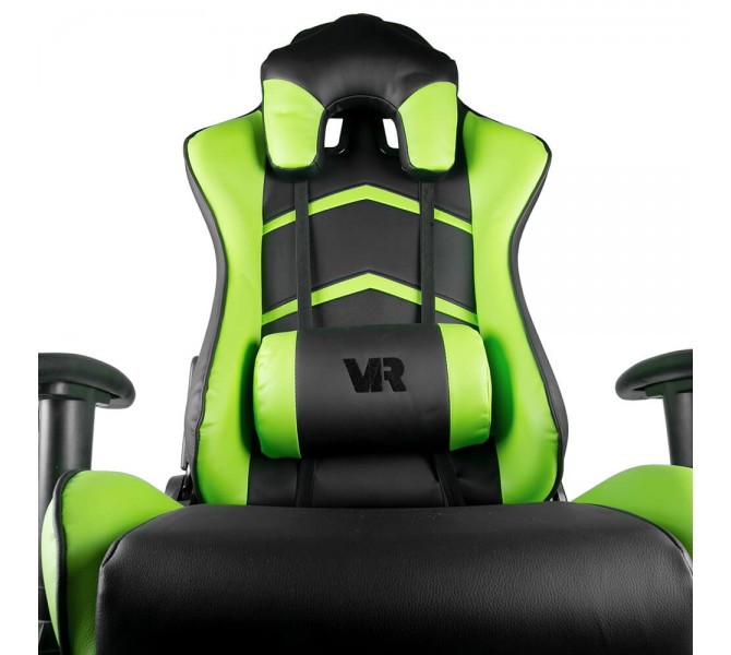 Купить яркое игровое кресло VR Sportdrive Game Green SD-31