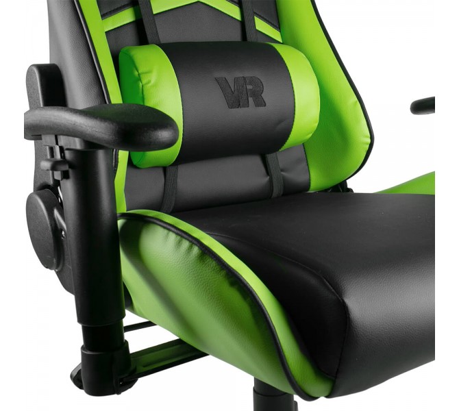 Купить яркое игровое кресло VR Sportdrive Game Green SD-31