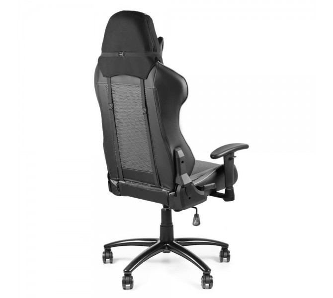 Купить кресло геймерское зима-лето со съемной обивкой Barsky SportDrive Massage Gray SDM-01
