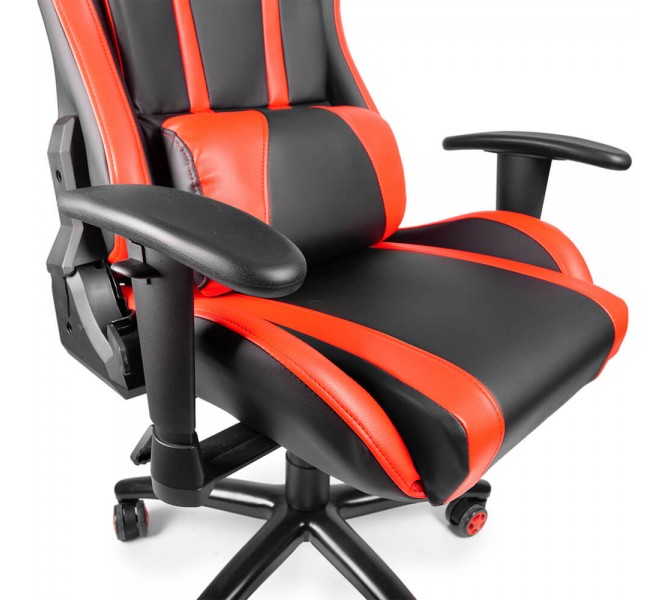 Купить кресло геймерское зима-лето со съемной обивкой Barsky SportDrive Massage Red SDM-03