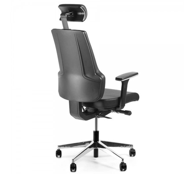 Купить кожаное эргономичное кресло Barsky StandUp Leather ST-01 для руководителя