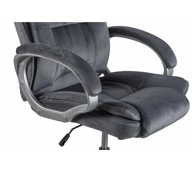 Кресло Barsky Soft Microfiber Grey Soft-03