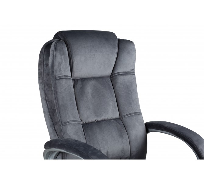 Кресло Barsky Soft Microfiber Grey Soft-03
