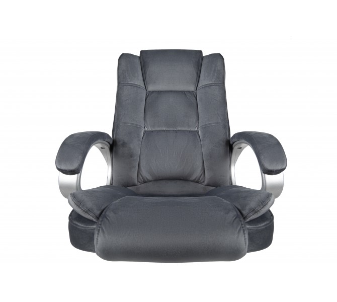 Кресло Barsky Soft Microfiber Grey Soft-03