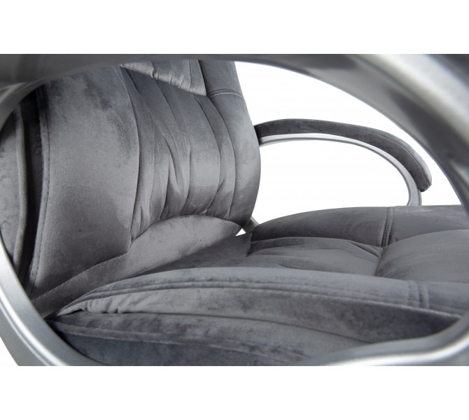 Кресло Barsky Soft Microfiber Grey Soft-03