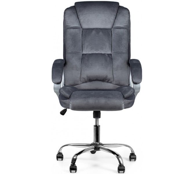 Кресло Barsky Soft Microfiber Grey Soft-03