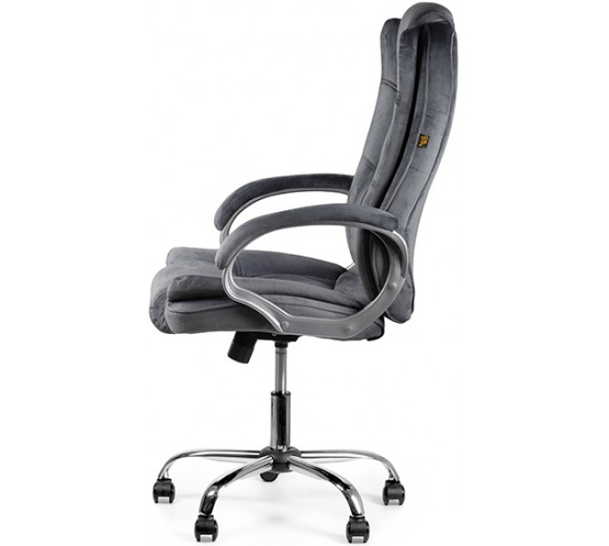 Кресло Barsky Soft Microfiber Grey Soft-03