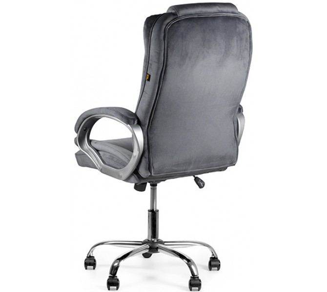 Кресло Barsky Soft Microfiber Grey Soft-03
