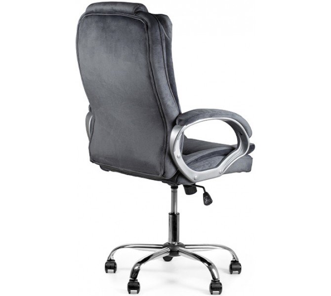 Кресло Barsky Soft Microfiber Grey Soft-03