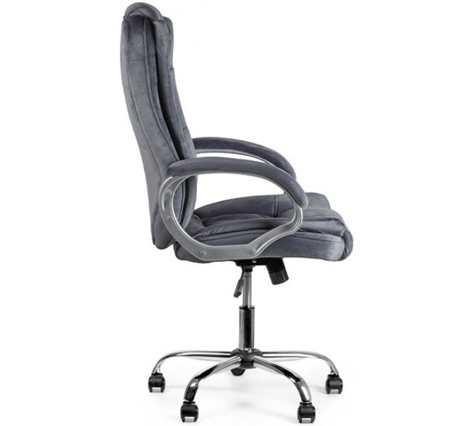 Кресло Barsky Soft Microfiber Grey Soft-03