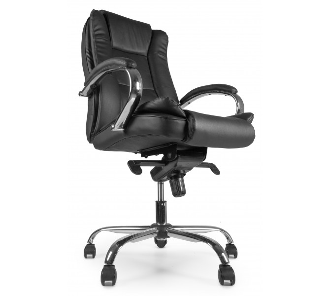Купить кожаное кресло Barsky Soft Leather MultiBlock Сhrom Soft-05