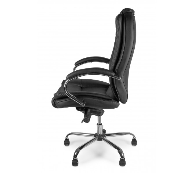 Купить кожаное кресло Barsky Soft Leather MultiBlock Сhrom Soft-05