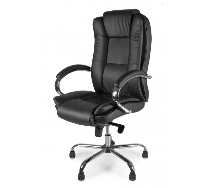 Купить кожаное кресло Barsky Soft Leather MultiBlock Сhrom Soft-05