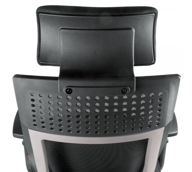 Купить кресло с динамической поддержкой поясницы Barsky Team Black/Grey TBG-01