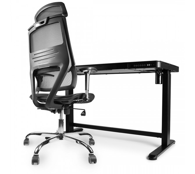 Робоча станція Stand Up Black Glass BB New BSU_el-05/BB-04