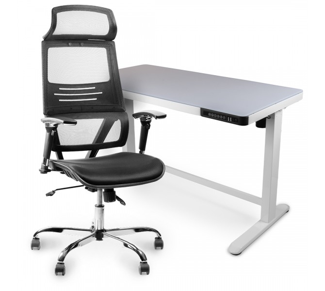 Робоча станція Stand Up White Glass BB New BSU_el-06/BB-04