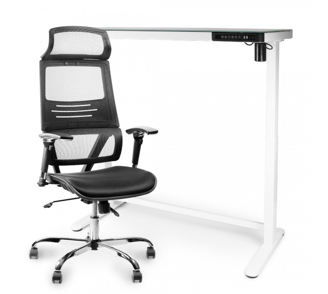 Робоча станція Stand Up White Glass BB New BSU_el-06/BB-04