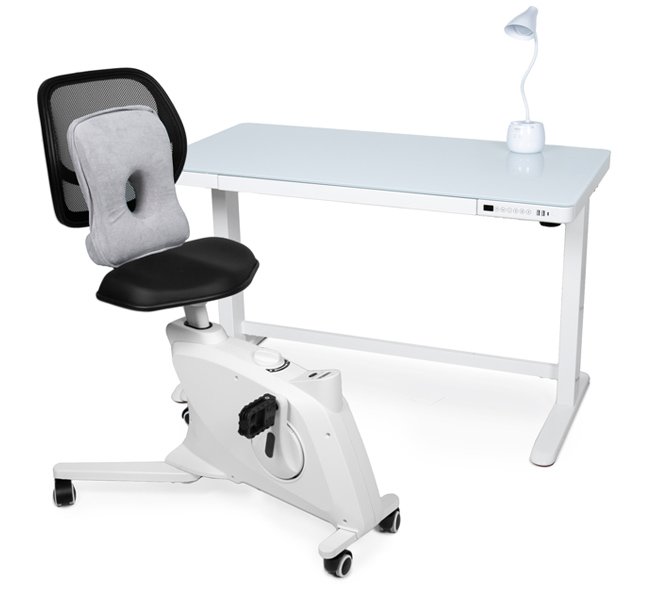 Робоча станція Stand Up White Glass Spinwork BSU_el-06\F211DBU