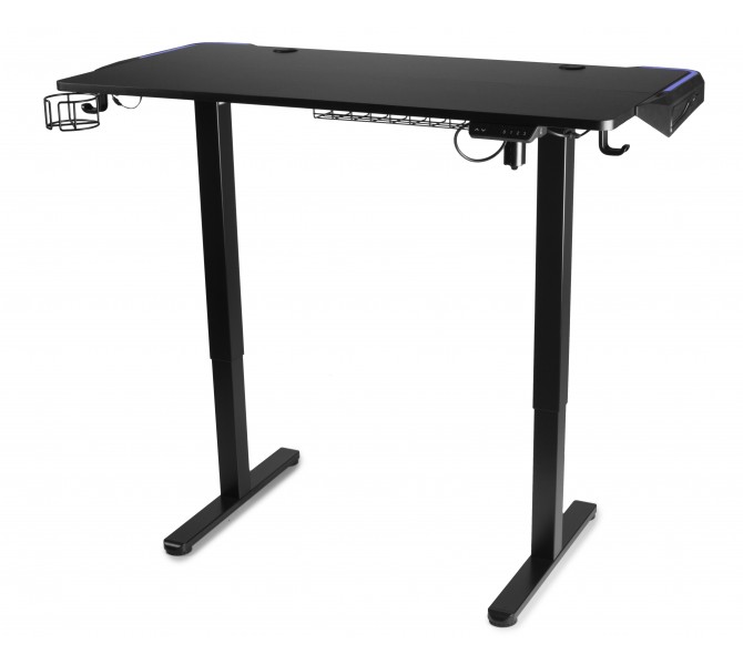 Регульований стіл Barsky StandUp Game black RGB-LED