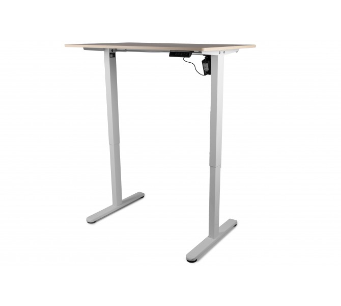 Регульований стіл Barsky StandUp Home white BSTh-02