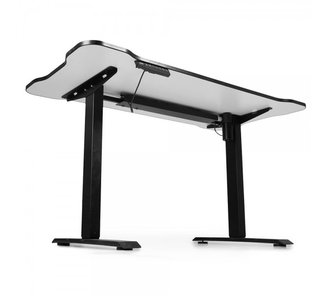 Купить стол с регулировкой высоты и покрытием "карбон" Barsky StandUp Memory electric black 1350*670 BSU_el-02