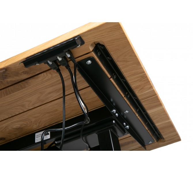 Регулируемый стол Barsky Lux Solid Oak Wood 1400*700 LO-01