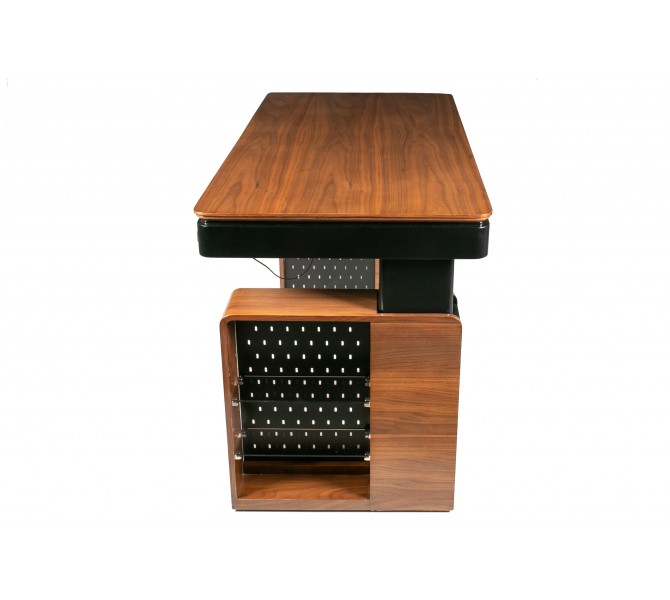 Регульований стіл кабінет Barsky Lux 2 motors 1400*700 wood LT-01