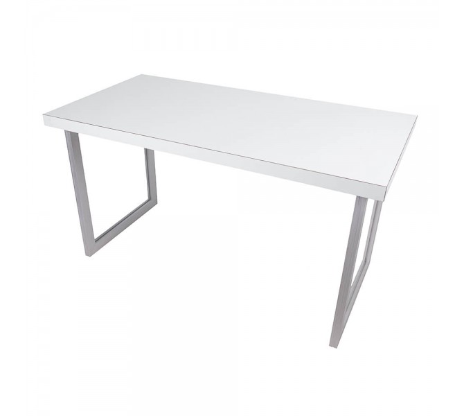 Купить стол руководителя Barsky Office Allu WhiteOregon 1400x700x750 OFWO alu-01