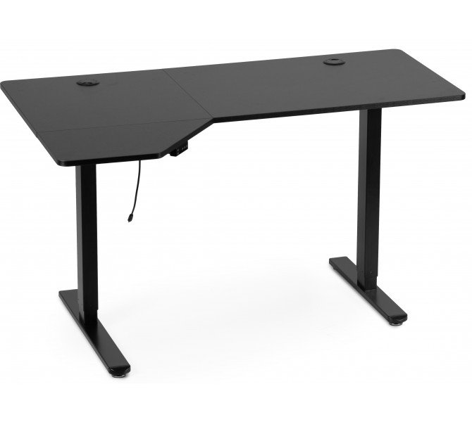 Регульований стіл Barsky User L black 1400*900 VRU_el-01L